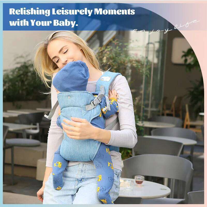 Sling Versatile For All Seasons Multifunctional Shoulder Baby Carrier Four Carrying Methods Front And Back