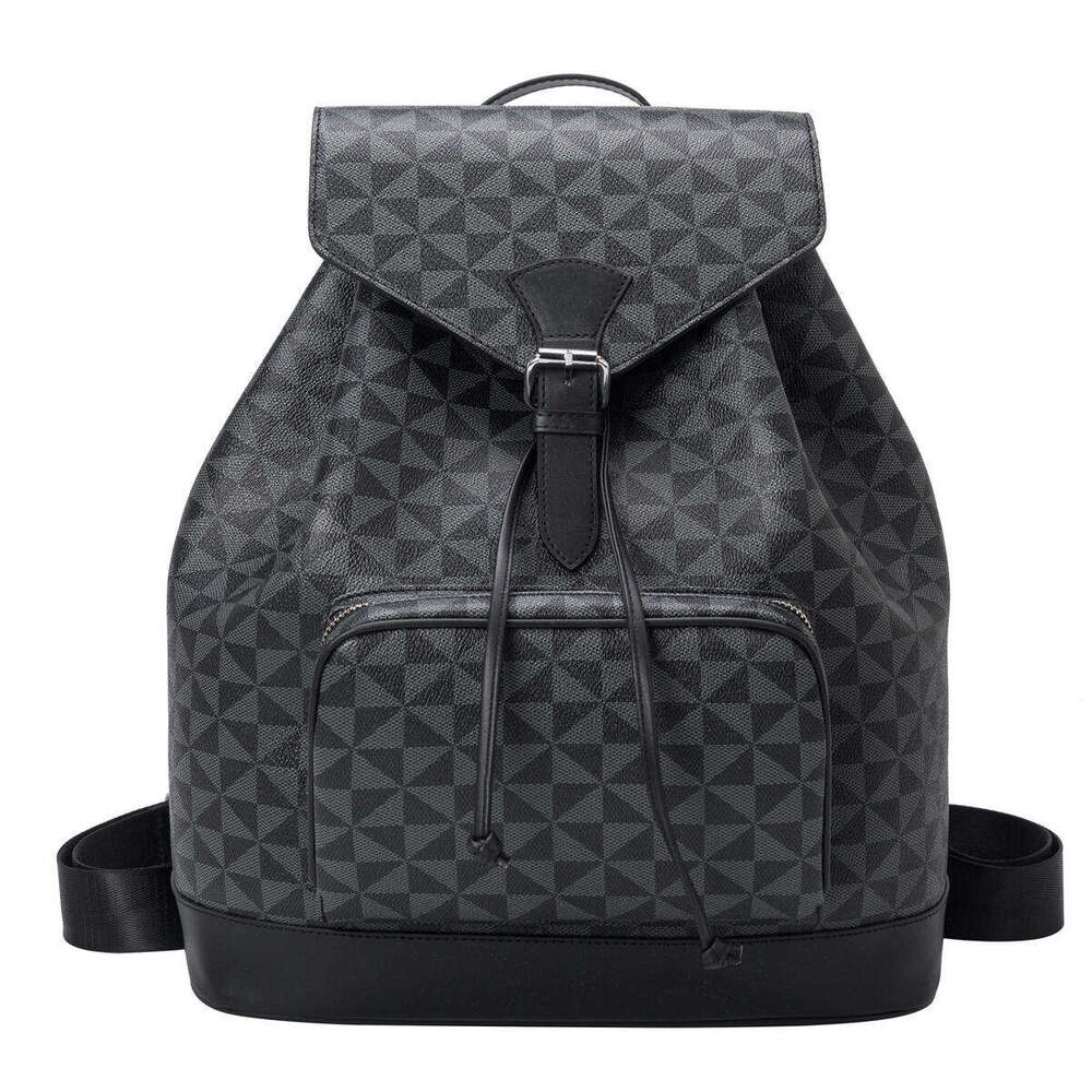 Lacel Urwebin Designer Bags Genuine Leather Fashion punk backpack school bag Luggages unisex backpacks student bags men women Knapsack Mochila Back Pa