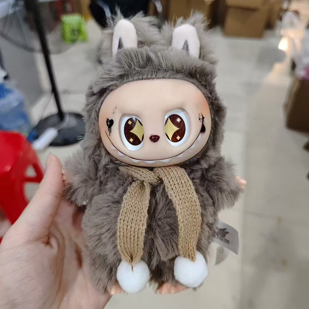 20style New Labubu Blind Plush Doll V5 aroon Action Character Hobby Decoration Cute Mysterious Box PVC Surprise Gift
