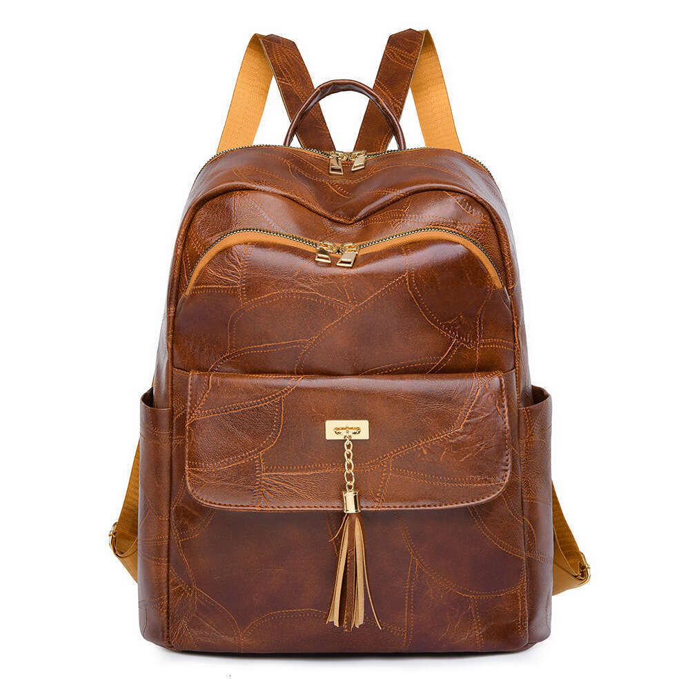 Women Tassel Decoration Large Bags Designer Tote Capacity 2025 New Travel Commuter Bag Ladies Backpack