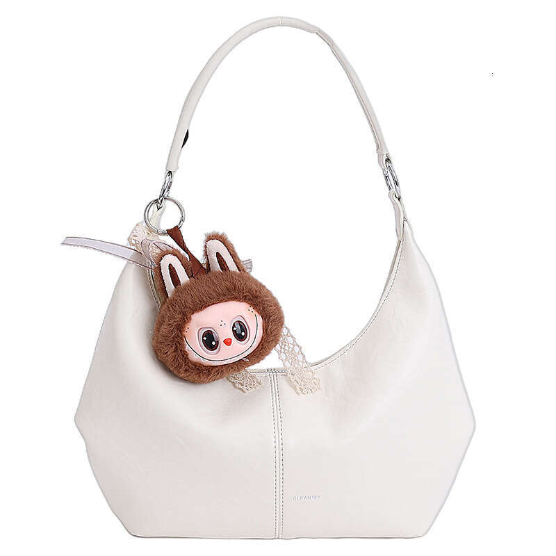 2025 New Women's Versatile Soft Leather Underarm High-End Single Shoulder Stylish Crossbody Bag