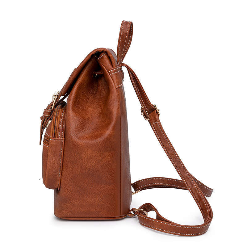 Tote New Fashion Casual Business Commuter Travel Bags Designer Women PU Backpack for and Men