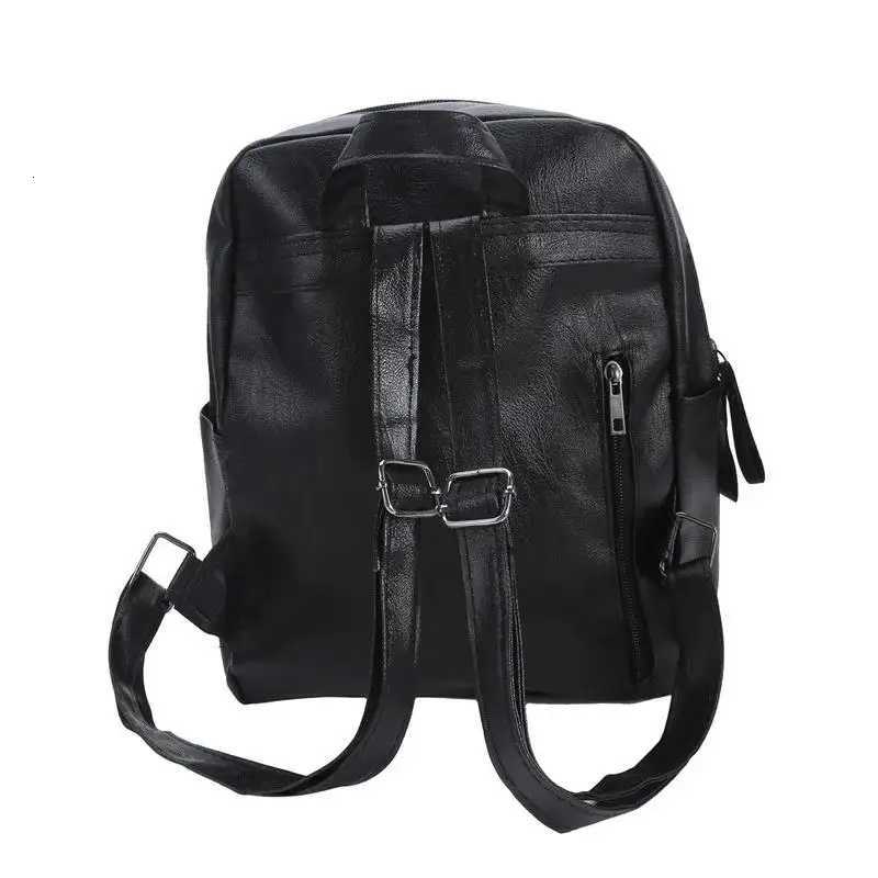 New Fashion Ladies School Bag Storage Bag Backpack Shoulder Bag PU Travel Bag Soft and Waterproof Student Backpack XJ250814