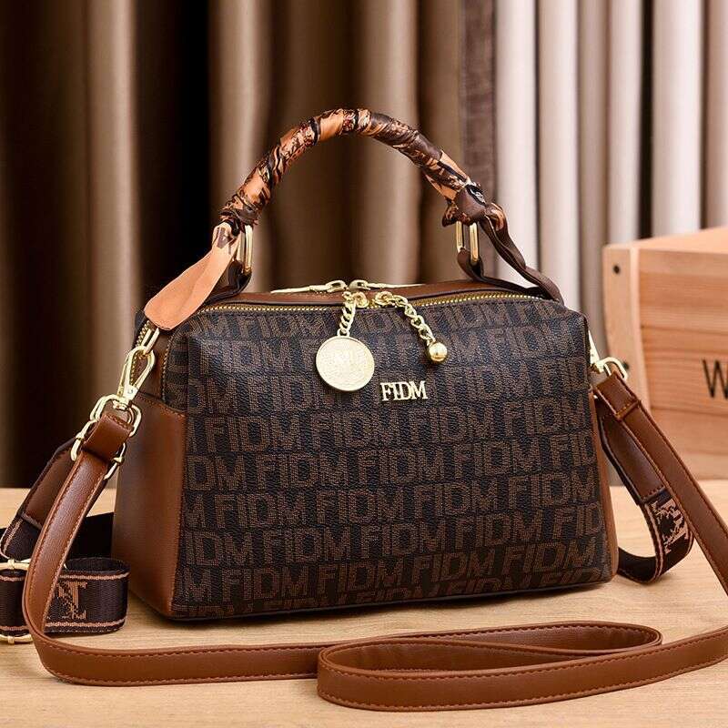 Handbag Printed Simple Shoulder Crossbody Pillow Bag