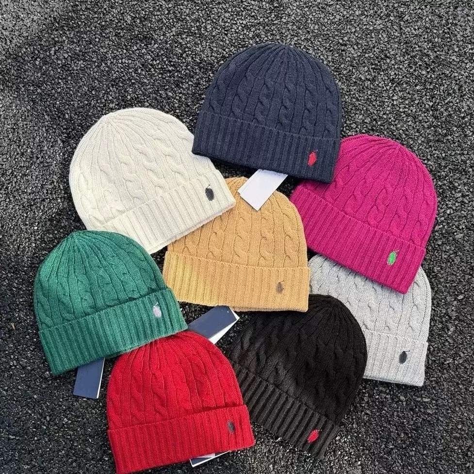 Fashion beanie men bonnet women Pony winter hat spring outing warm knitted beanies hot style craft cap classic bonnet girl boy mutze woman High quality hats