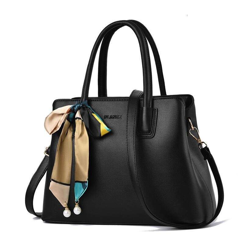 Brand Women's New Trendy Middle Age Atmosphere Handbag Mom's Square Bag