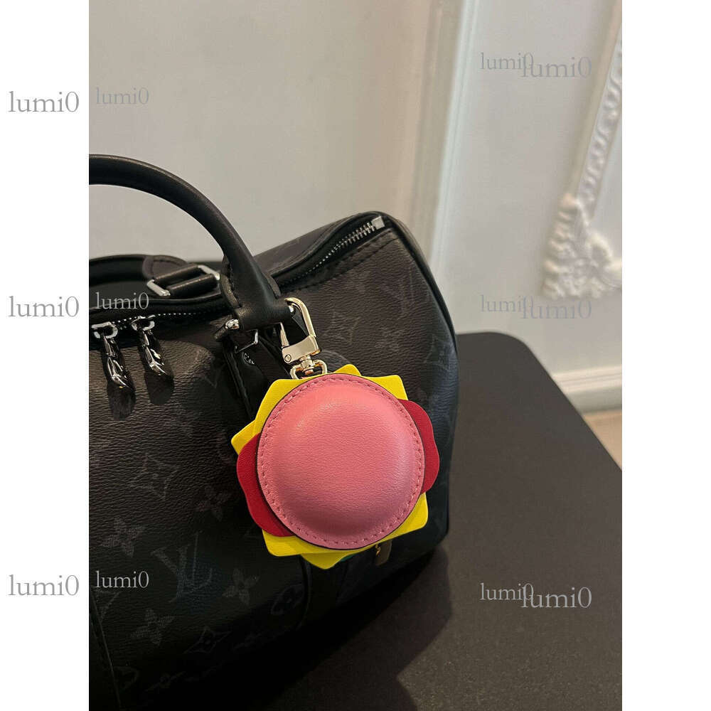 Lujia New Straight Mini Hamburger Unisex Small Waste Keychain Pendant Bag Accessory