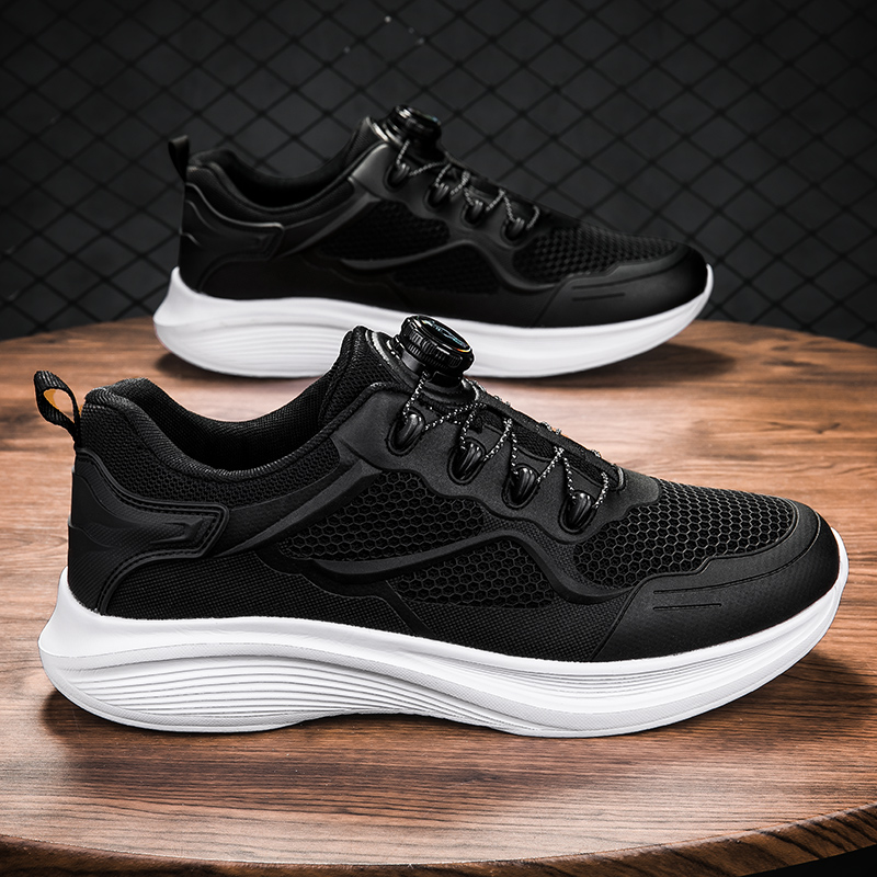 PROTECTCAMEL designer shoes free shipping hot outdoor sports running shoes Automatic knob anti-slip hiking shoes for men black white