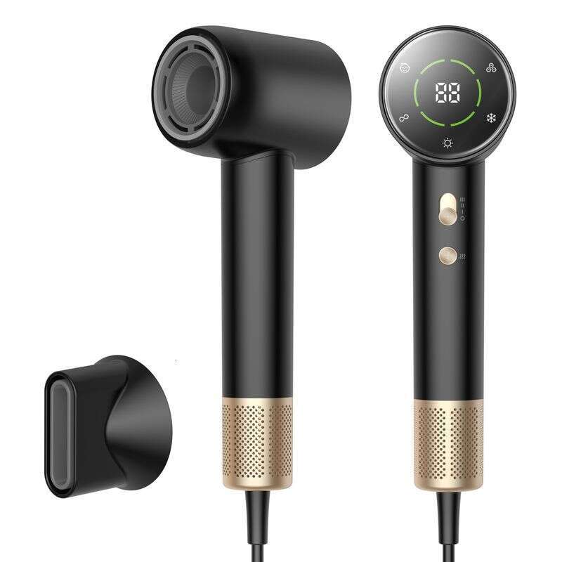 Hot selling high-speed with negative ion digital display for household use. High hair dryer without damaging power