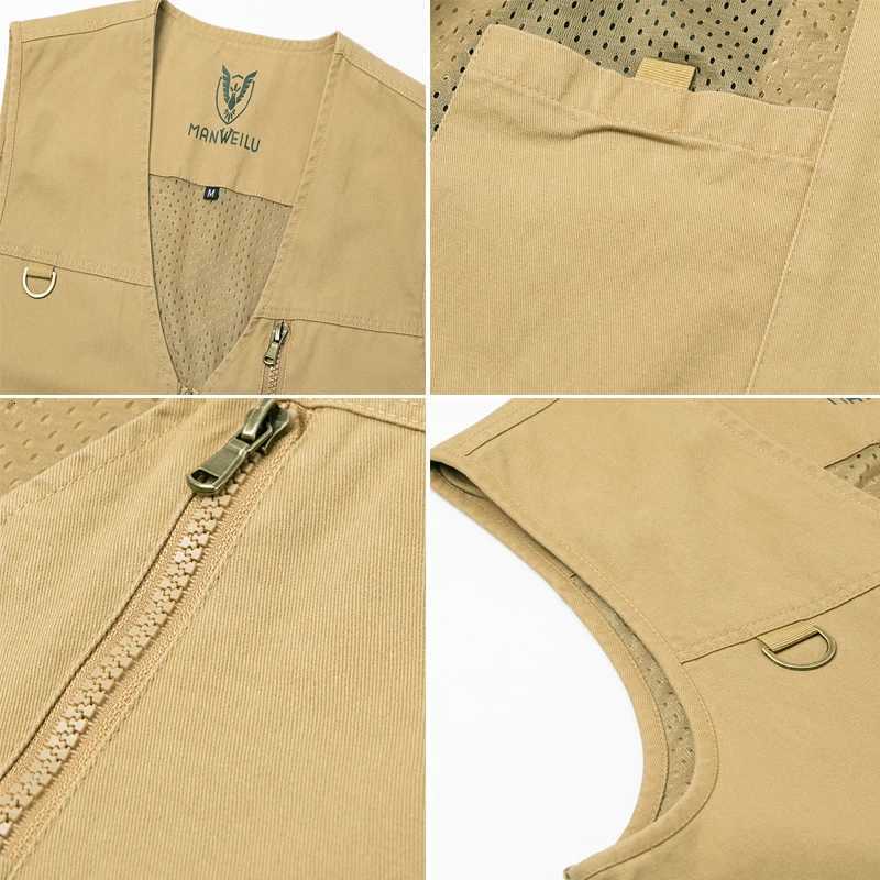 Summer Mens Lightweight Vests Outdoor isure Work Safari Fishing Travel Photo Hiking Waistcoats Mens Breathable Work Vests 8XL Y250814