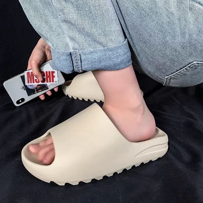 Slippers Flip Flops slides Summer For Men Women EVA Soft Bottom Indoor Home Slides Brand Slipper Man Sandals Beach Shoes Male design