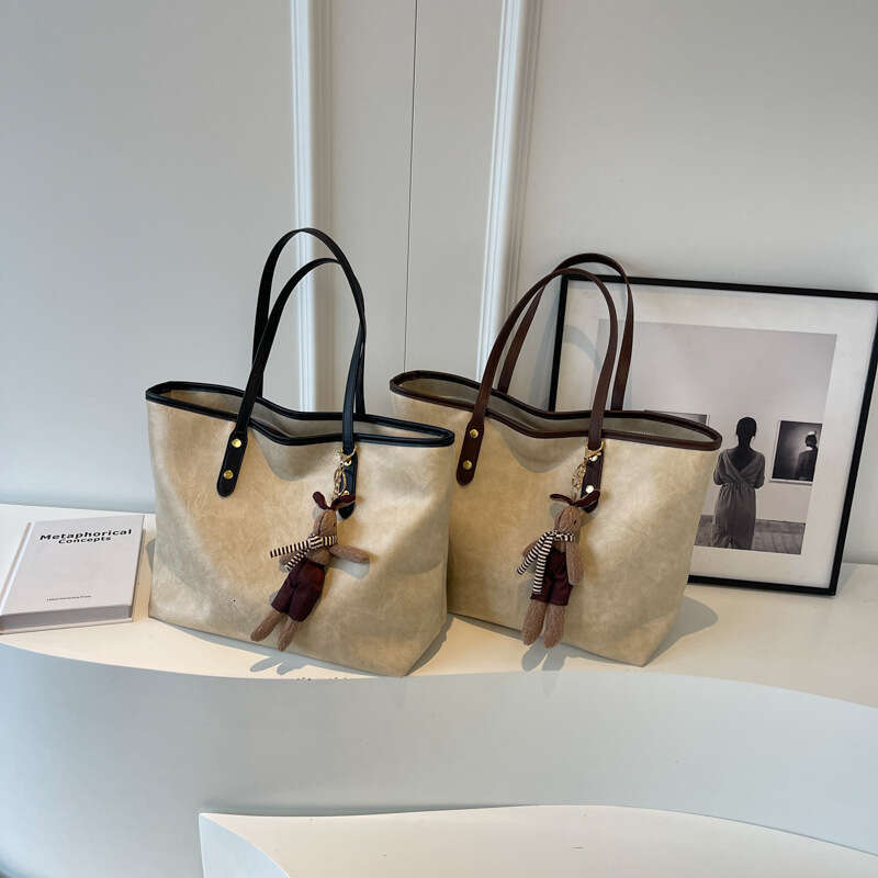 Large Capacity for Women 2025 New Autumn Winter Versatile Shoulder Trendy Tote Commuter Bag