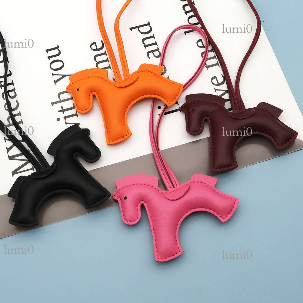 New PU Leather Pendant High-End Versatile Pony Bag Accessory Car Hanging Ornament