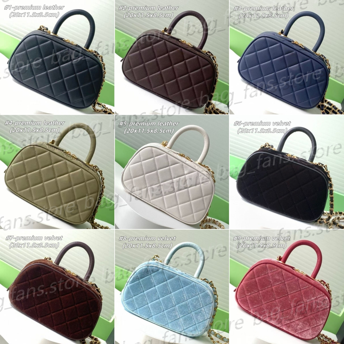 (go off picture not the description)10A Premium Designer Handbags Women's Leather Velvet Evening Bags Crossbody Chain Purses Festival Gifts 32330