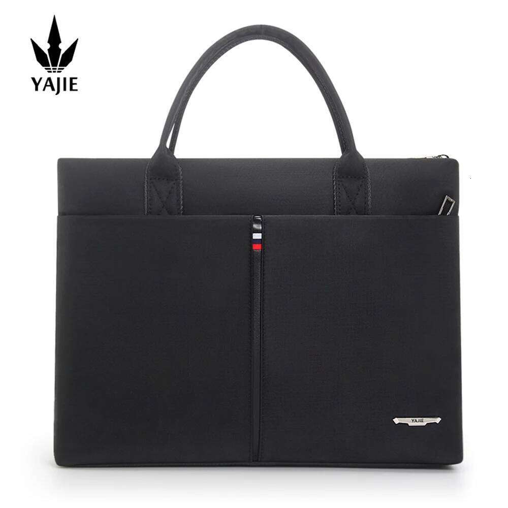 Large capacity briefcase bag Business men 14 inch Laptop Notebook Bag canvas Handbags Men's Office Bags Oxford Fabric