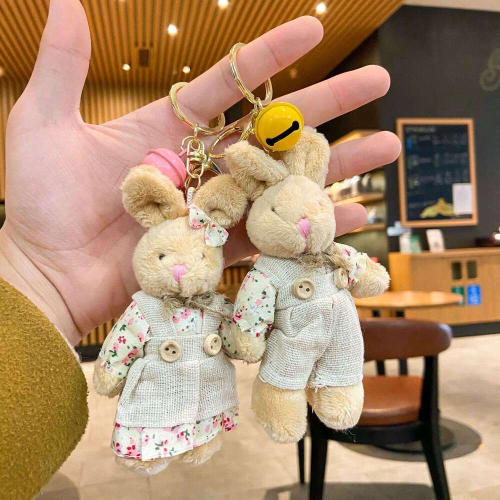 Bag charms Designer charm for women Cartoon Keychain Doll Backpack Pendant Creative Little Bear Bag Decoration Cute Plush Toy