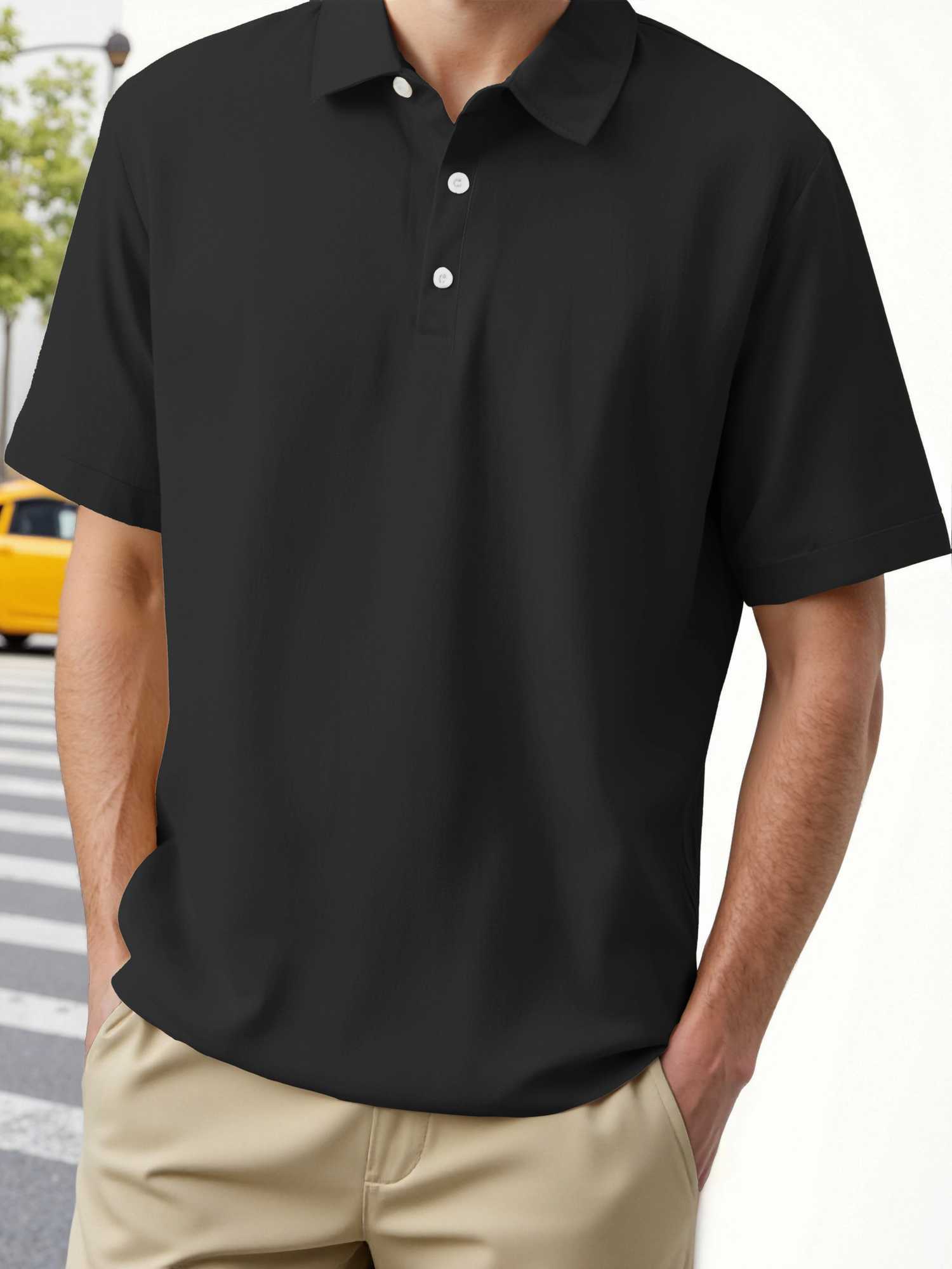 Mens Cotton and Linen Casual Polo Shirt Casual Beach Short Sleeve Solid Color Male Tops T-shirts Vintage Streetwear XJ250804