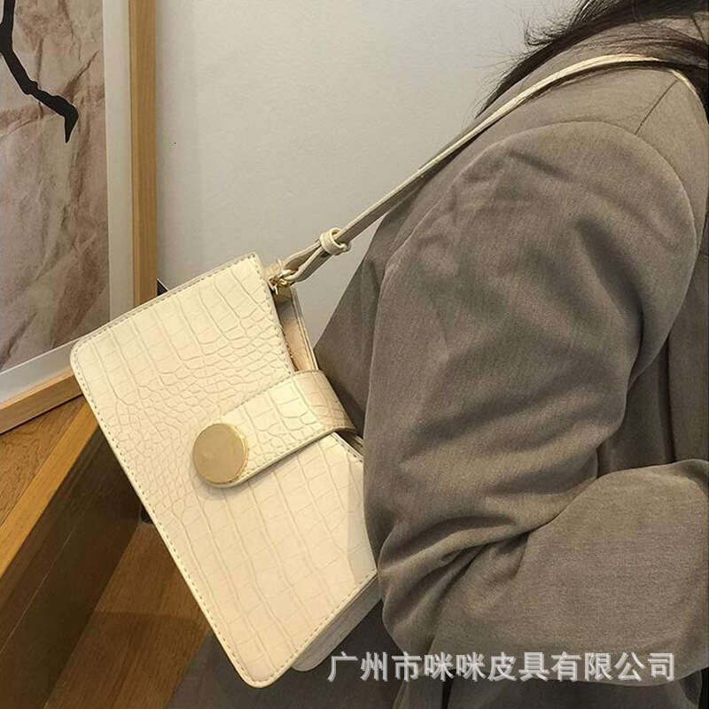 2025 Designer bag Luxury bag New Women's Crocodile Pattern Crossbody Fashion Underarm Elegant Shoulder Bag