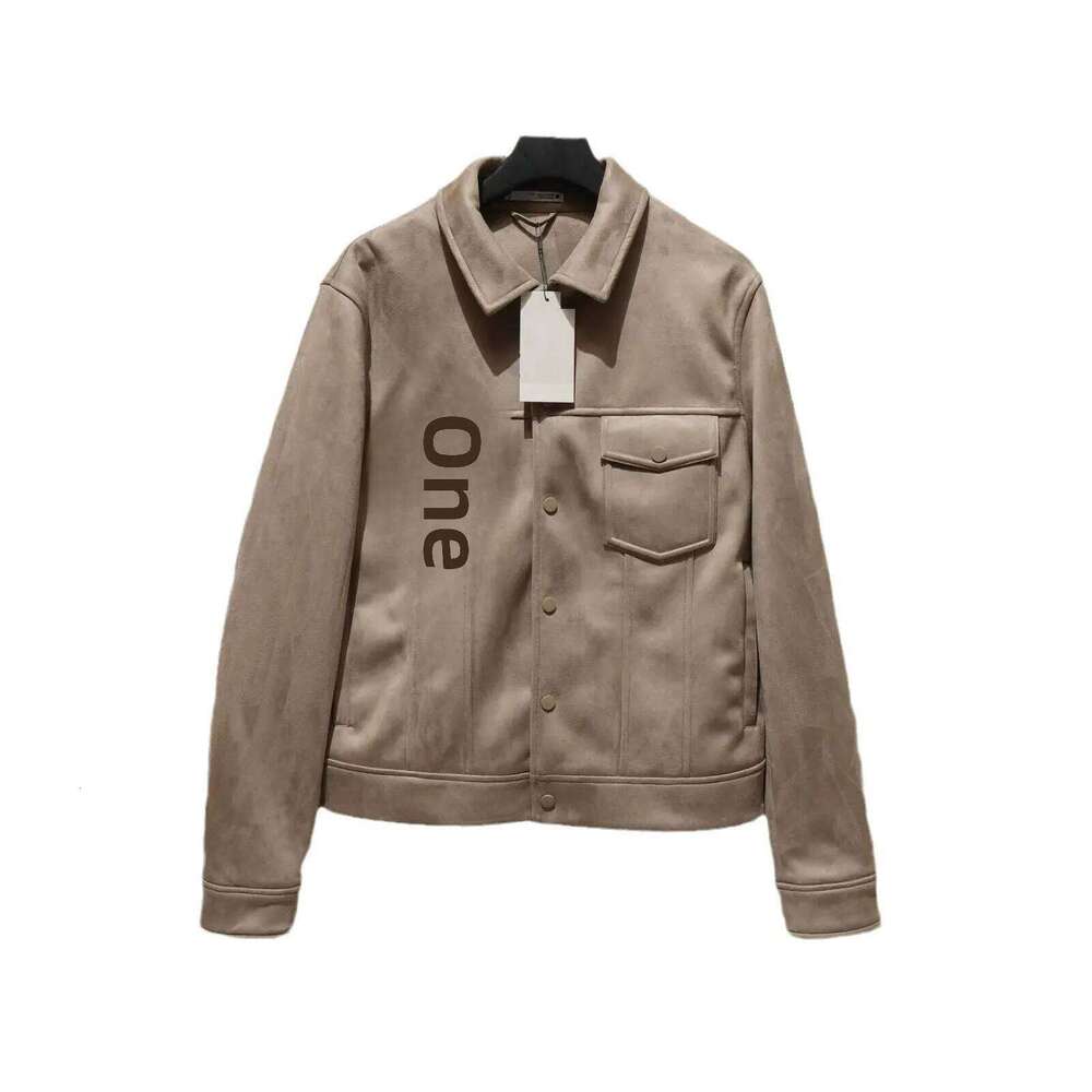 Vintage American Style Men's Cropped Casual Thin Summer Jacket With Pocket Veet Surface For Wholesale