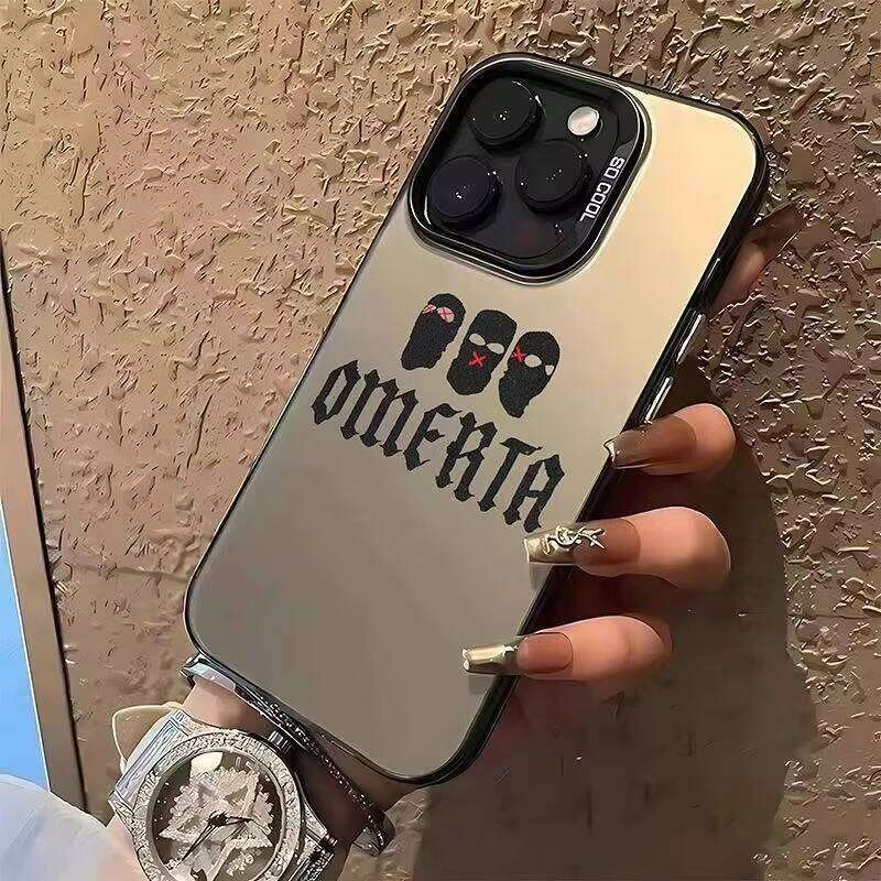 Fashion Designer forPhone Xs Xr 7 8 11 12 13 Mini 14 15 16 Pro Max Coque Omerta Phone Case