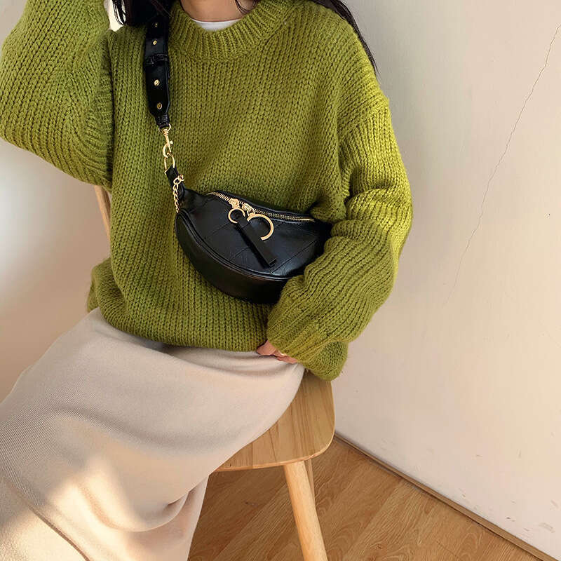 2025 New Trendy Daily Waist for Women Ins Style Chest Single Bags Designer Women Shoulder Crossbody Fashion Casual Chain Small Bag