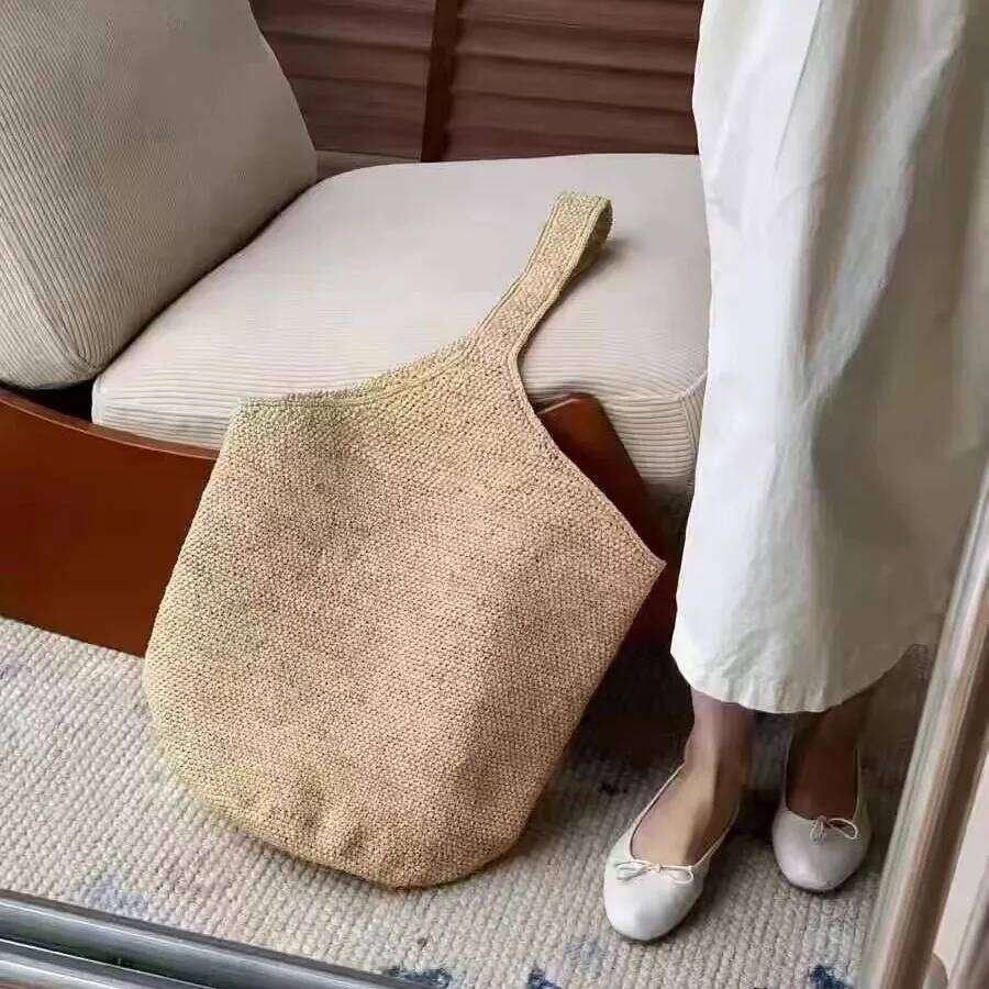 Weave Tote Large Capacity Summer Beach Straw Handbag And Purse Female Bohemian Shoulder For Women 2024 Ladies Travel Bag