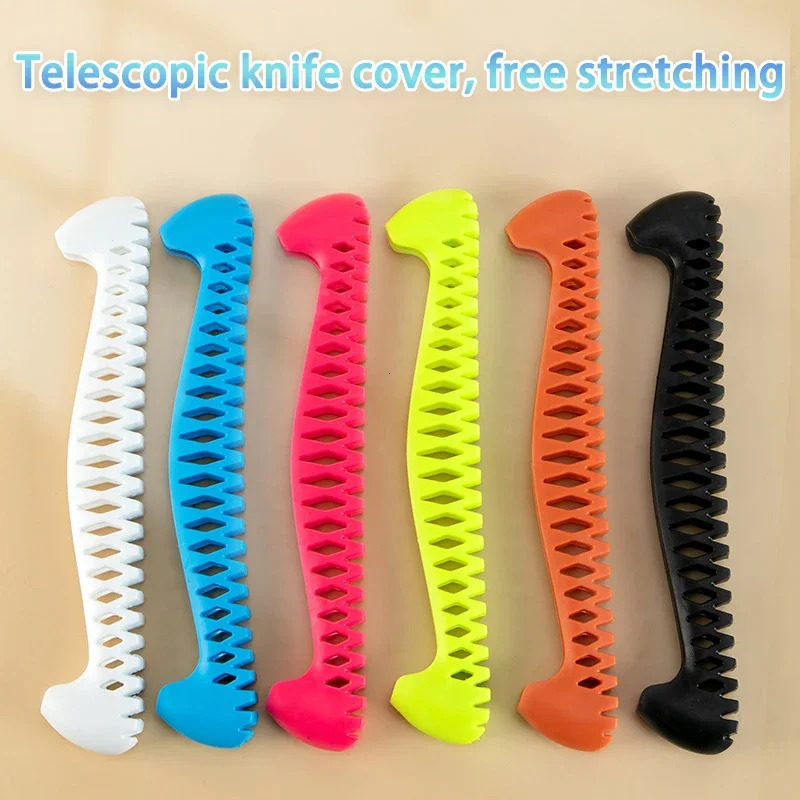 S/L/XL Walkable Ice Skate Blade Cover TPU Figure Skate Hockey Skates Prevent Puncture Scalable Blade Sleeve Blade Knife Cover 250812