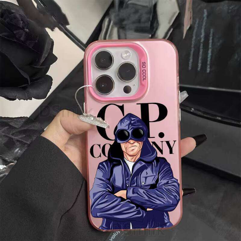 Suitable forPhone 7 8 SE Mini XR X MAX 11 12 13 Fashionable Multicolor So Cool Phone CP Company Case
