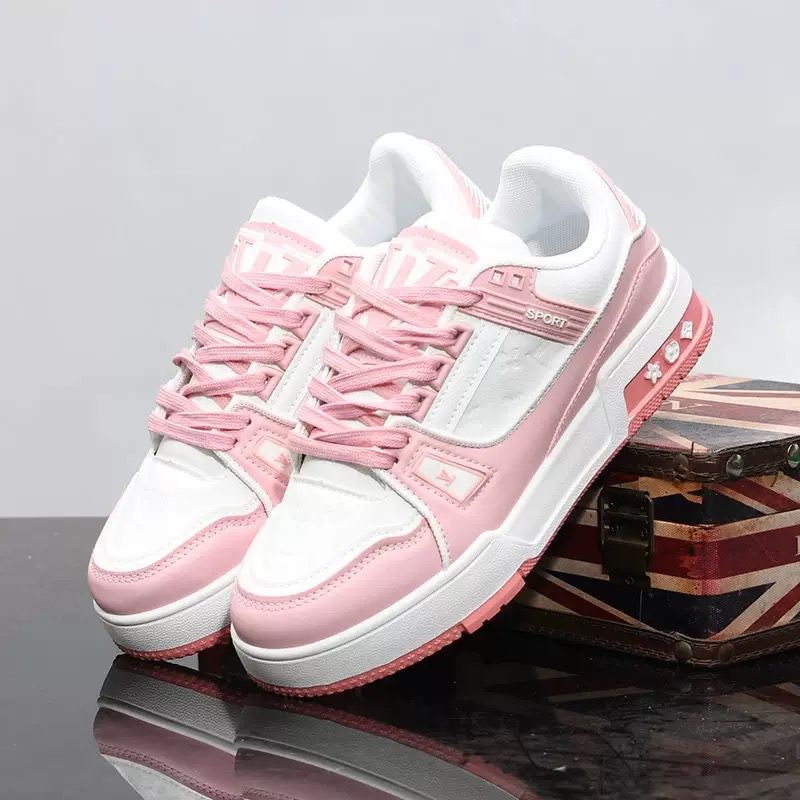 2025 Designer Shoes Casual Shoes New Style Luxury Men Running Printed Skate Shoes Thick Sole Lightweight Comfortable Sports Shoes