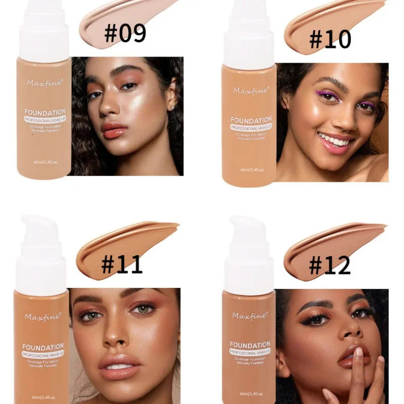 Matte Liquid Foundation Effective Concealer Waterproof Sweat-resistant Makeup Professional Light Thin Delicate Foundation 250812