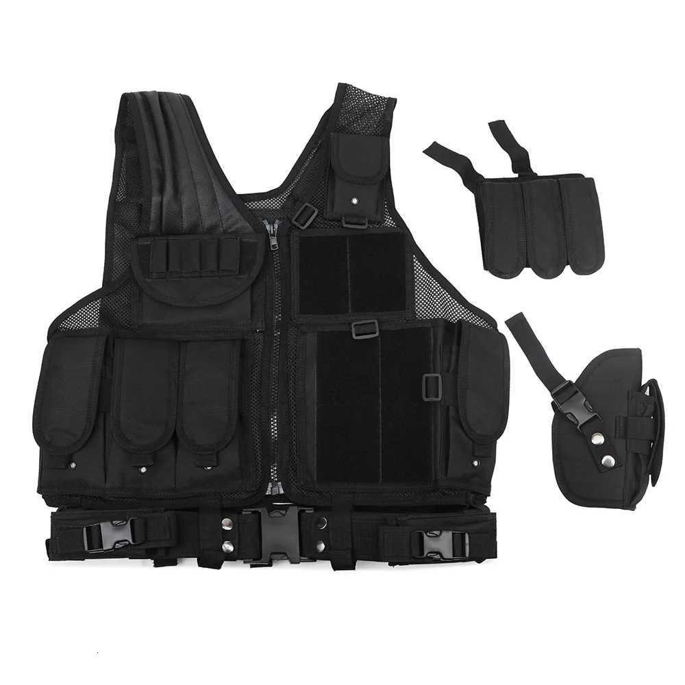 3x3% Tactical Padded Tool Vests Military Cover Safety Army Vest Airsoft Gear Tactical Suit Clothes Hunting And Shooting Accessories Y250814