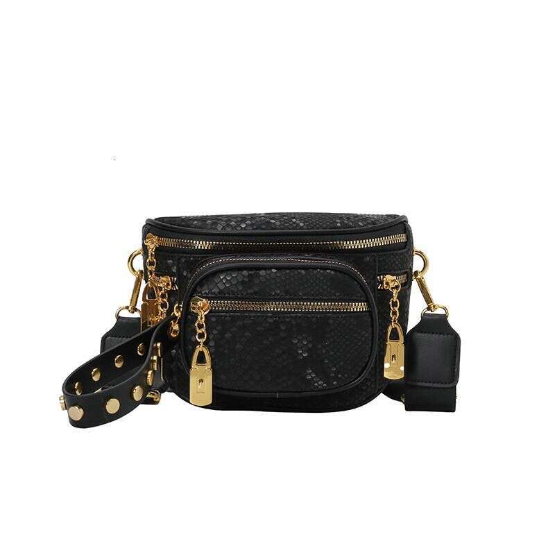 Light Texture Crossbody Women's Fashion Niche Design 2025 Chest Multi-pocket Casual Shoulder Bag