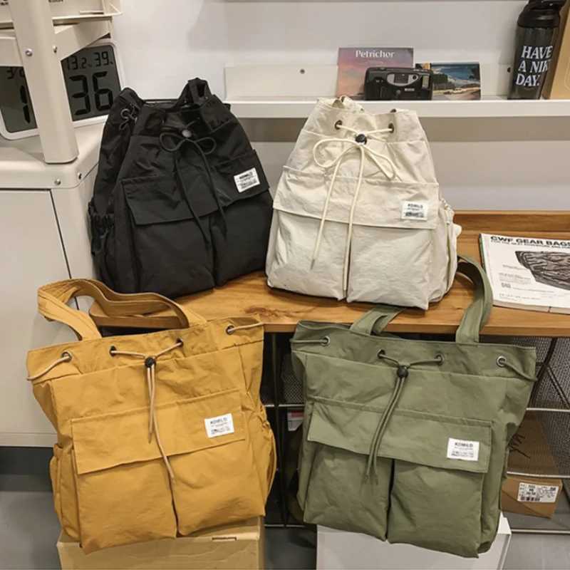 Travel Dual-Purpose Small Double Shoulder Bag Women Lightweight Trendy Brand College Student Class Commuting Simple Mountain ... XJ250814