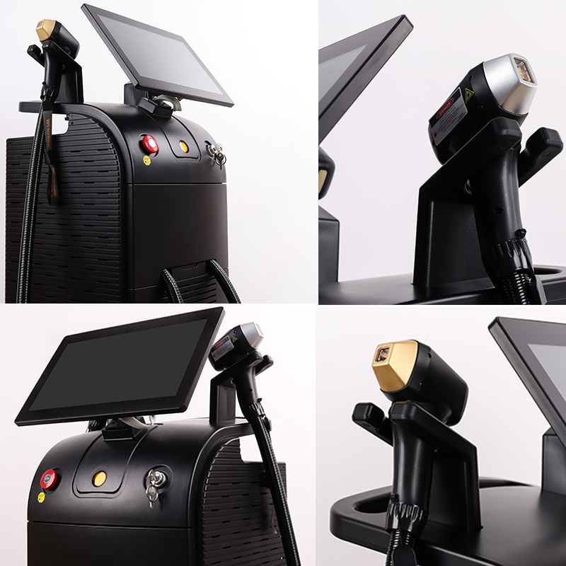 Screen Handle Diode Laser Hair Removal Machine 1200w Diode Laser 808 755 940 1064 Hair Remove Equipment 4 wave Diode Machine