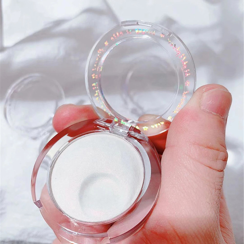 3 Colors Shimmer Glitter Highlighter Powder Palette Body Face Contour High Gloss Powder Waterproof Lasting Makeup Tool 250813