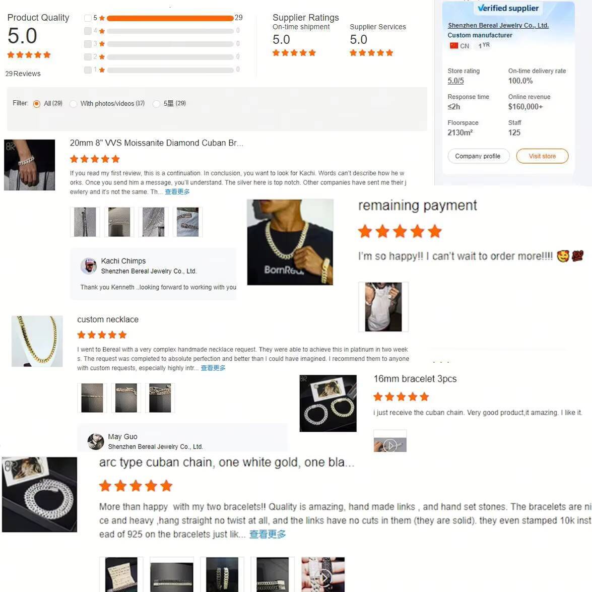 IGI Certified Lab Grown Diamond Cuban Link Chain Necklace Men Women Hip Hop Style Iced Out Fine Vvs Created Diamond Bracelet