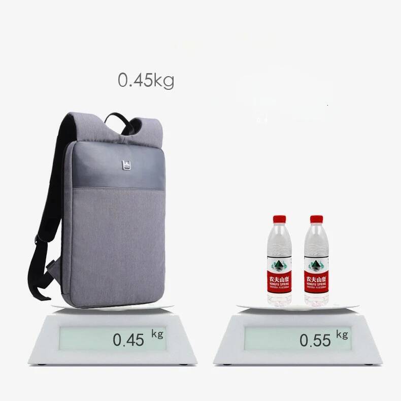 Thin and Light Computer Simple Backpack Men's Notebook 14/15 Inch Business Leisure Anti-splash Ita Bag high-quality