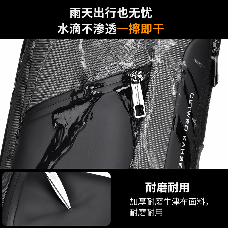 Luxury Brand Designer Bag Men's Chest Bag Crossbody Bag Multi-Functional Large Capacity Sports Cycling Bag Unisex Single Shoulder Crossbody Bag M