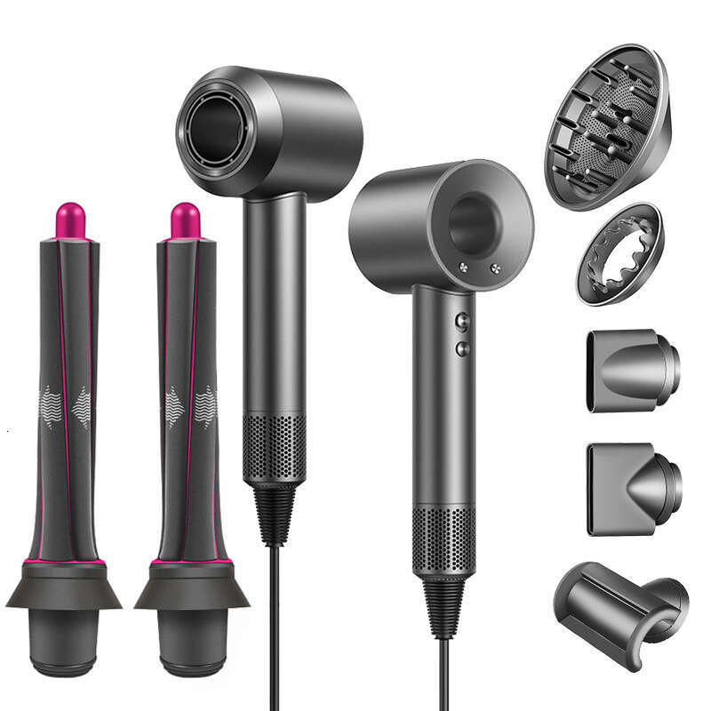 7-In-1 Curling-Iron Home Use Negative-Ion Care Quick-Dry Silent High-Speed Multi-Function Hair Dryer