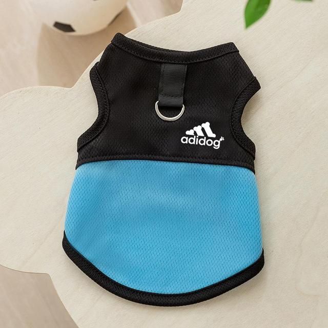 Mesh Cool Pet Dog Vest Summer Thin Dog Clothes For Puppy Breathable Vest T-shirt Costume Bulldog Dog T-shirt Outdoor Pets Perro