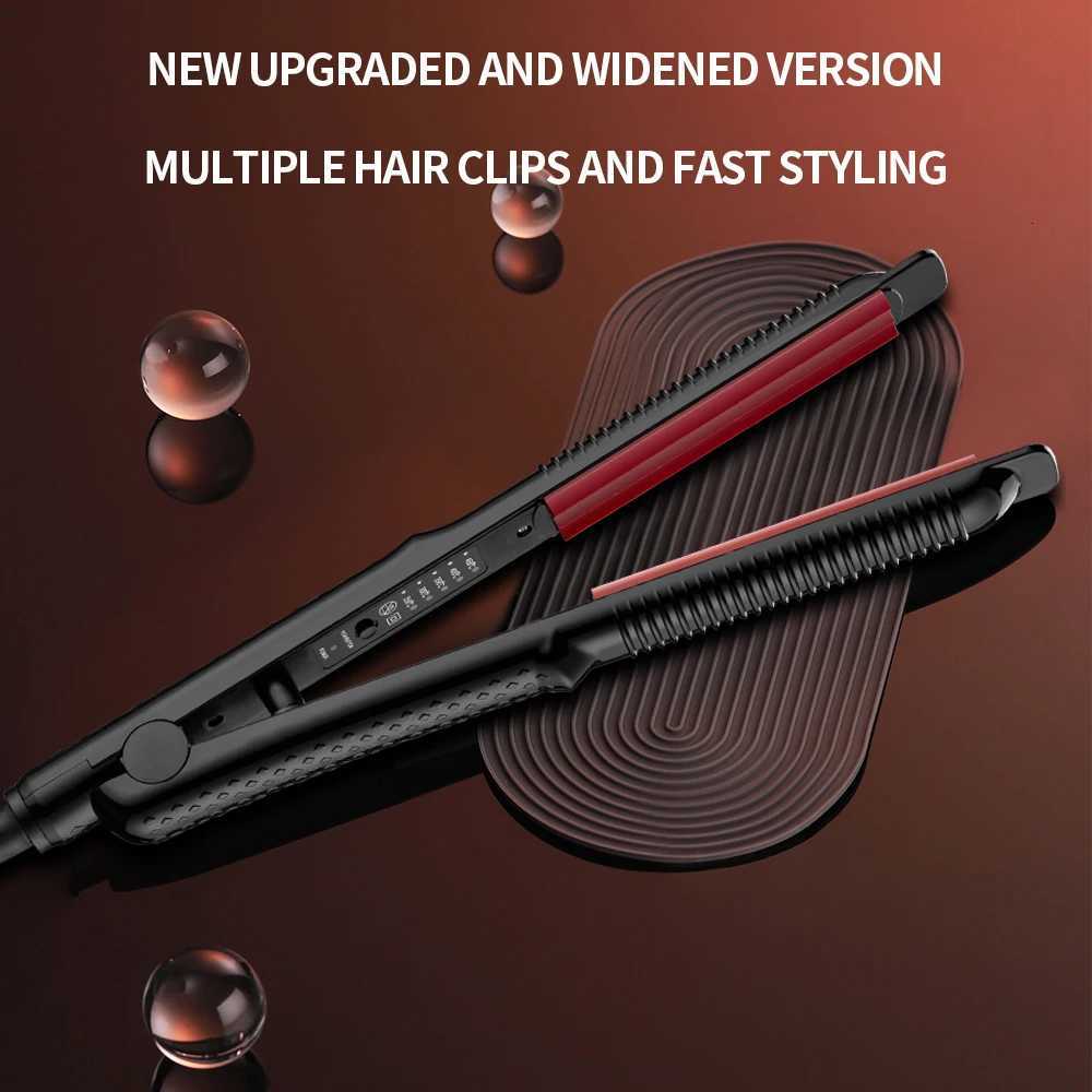 Professional Electric Hair Curling Iron 140-220 PTC Heater Hair Crimper Curler Corn Plate Fluffy Wand Crimping Perm Splint Salon W250814