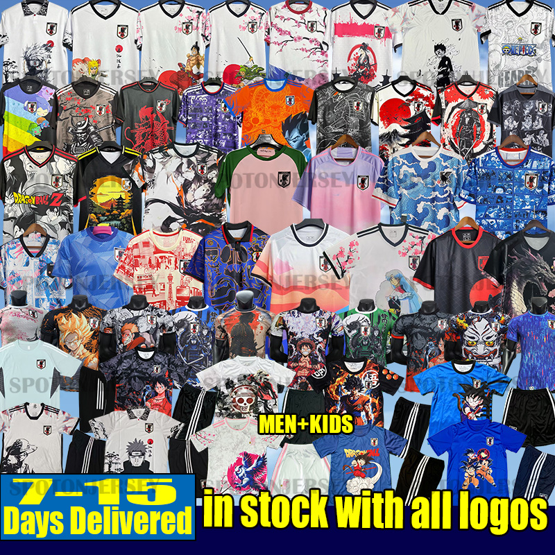 2025 japan Soccer Jerseys Cartoon tsubasa maglia giappone pink jersey camiseta japon football shirts ATOM MINAMINO DOAN KUBO MITOMA TOMIYASU ENDO NAKATA