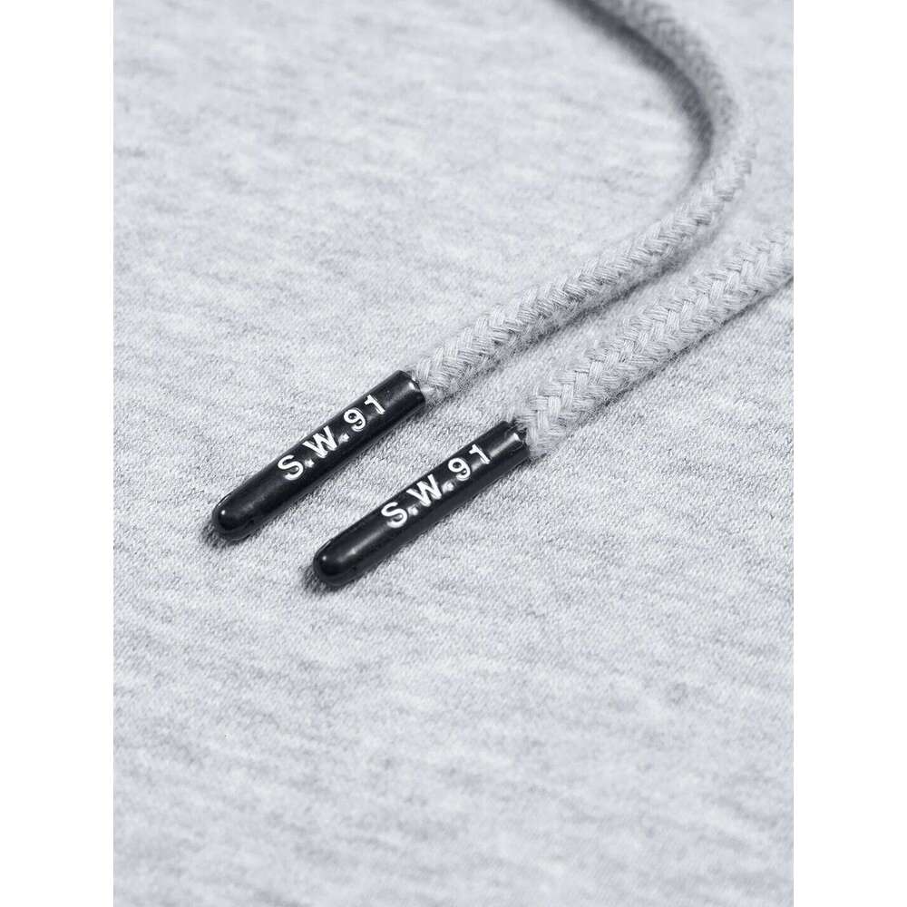 SIMWOOD Autumn New Hooded Hoodies Men Thick 360G Fabric Solid Basic Sweatshirts Quality Jogger Texture Pullovers