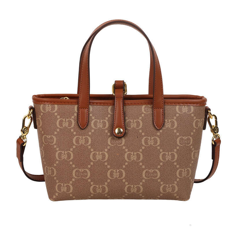 New Fashionable 2025 Elegant Large Capacity Women's Handbag Printed Commuter Shoulder Tote Bag