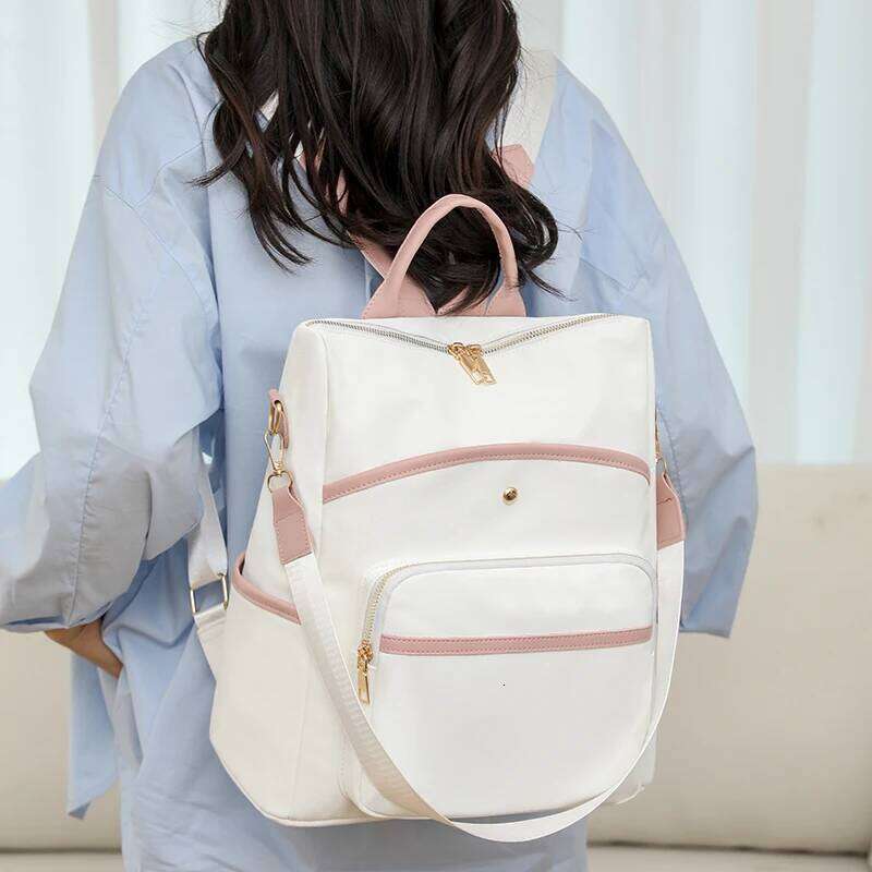 Fashion Backpacks Female Soft Nylon Rucksack Women Knapsack Travel Bagpack Ladies Daypack Large Capacity School Bags for Girls