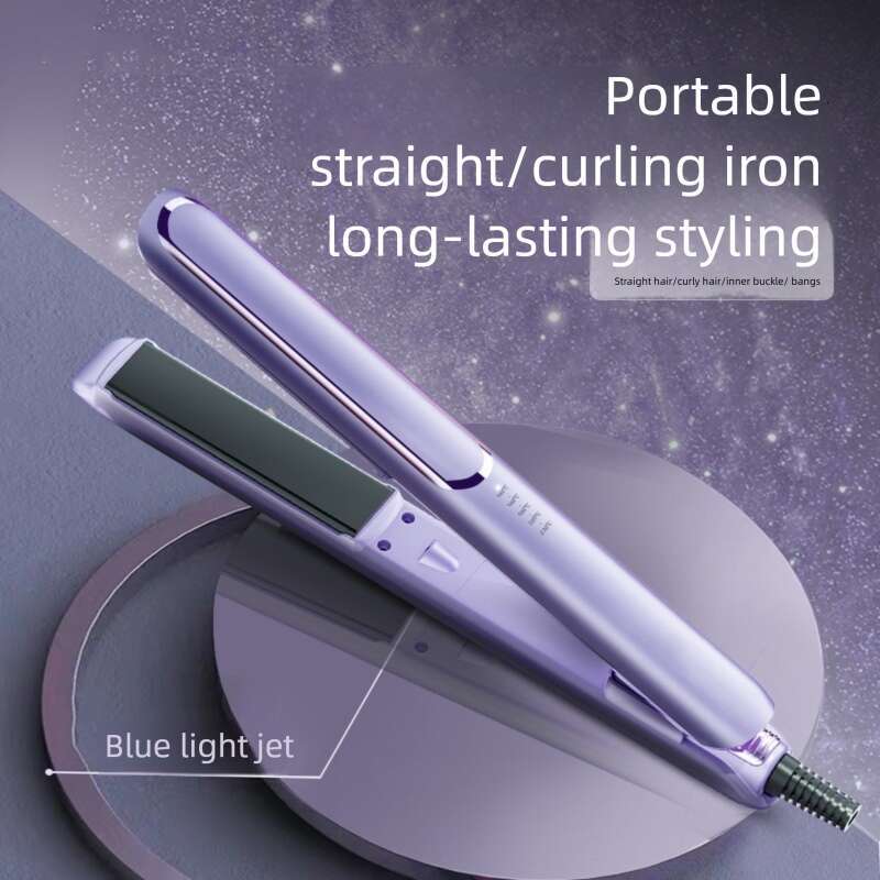 Curler Dual Use Hair Friendly Adjustable Temperature Small Iron For Bangs Straightener And Curling Tool