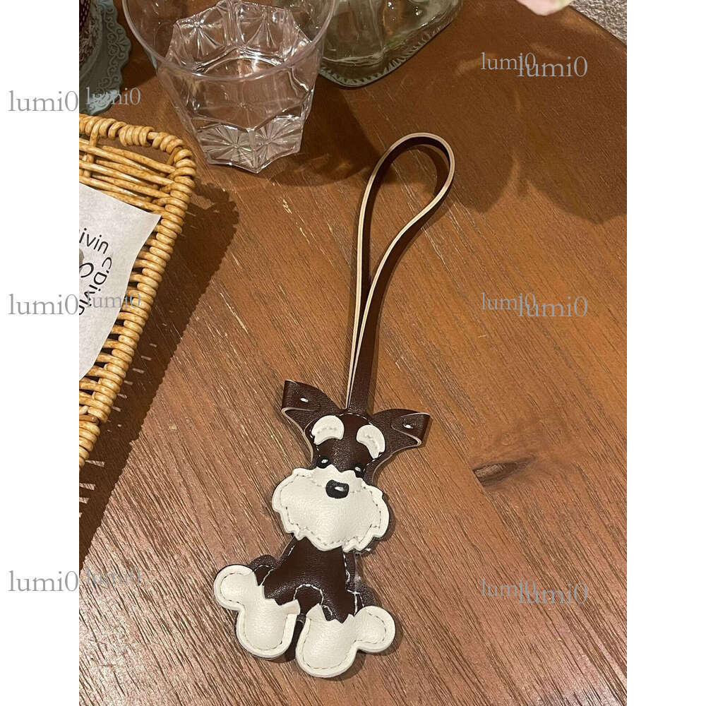 Fashion bag pendants Puppy PU Creative Dog Bag Cartoon Leather Pendant Small Gift