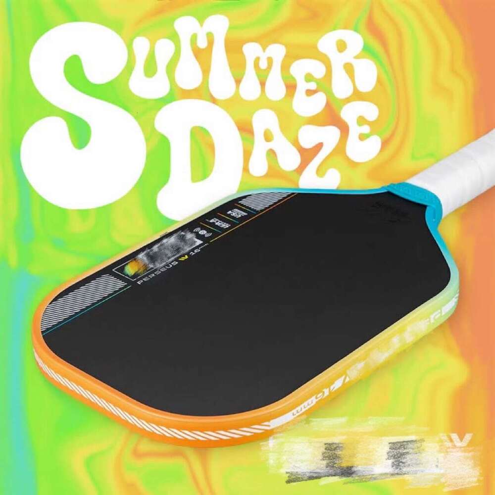 Summer Limited Edition Perseus 4 Pro Toray Carbon Fiber Gen4 Heat Pressed Competition Grade Pickleball Racket Power