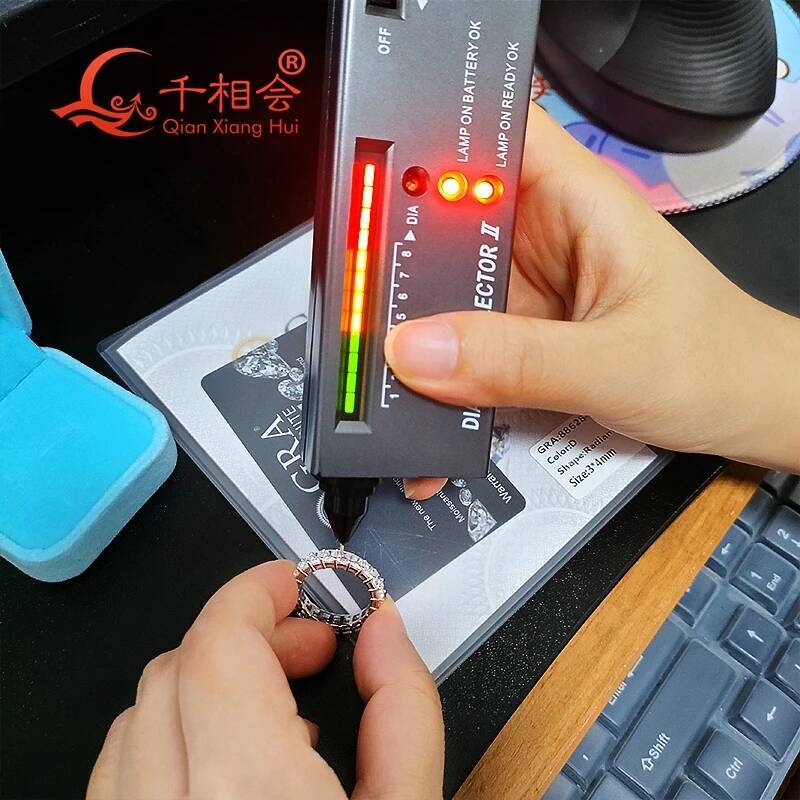 Radiant Cut White Moissanite 3x4 Eternity Band Ring 925 Sterling Silver Unisex Engagement Wedding Jewelry for Ladies And Men