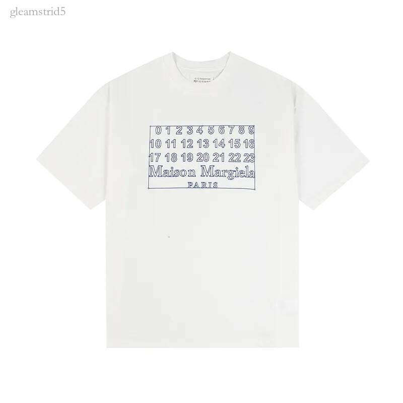 maisons margeila shirts designer t shirt mens tshirt digital pattern round neck trendy brand short sleeved shirt maisons margeila shirt designer tshirt 347